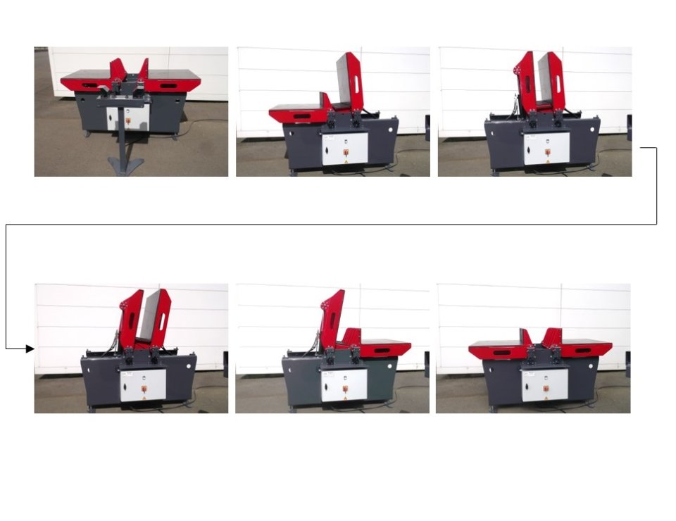 Fonctionnement retourneur basculeur Serema